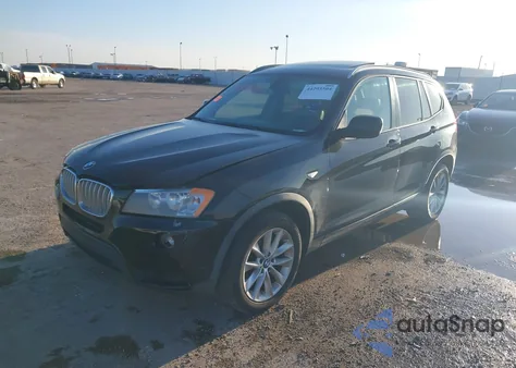 2014 BMW X3 xDrive28I from USA, damaged, VIN 5UXWX9C56E0D33345
